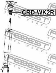 Отбойник амортизатора Dodge Durango 11-15 (NA) заднего Febest CRD-WK2R