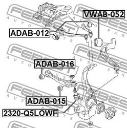 Сайлентблок \AUDI A6, A7, A8, RS6, S8