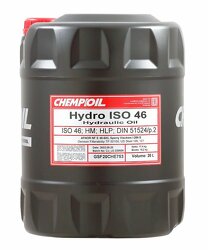 Масло гидравлическое CHEMPIOIL Hydro ISO 46, 20л
