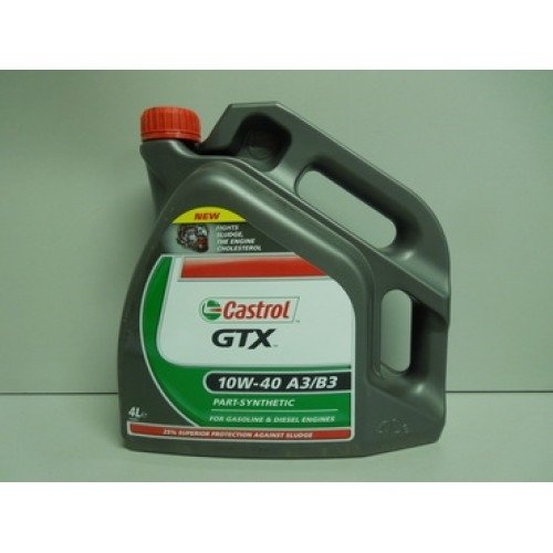 Моторное масло GTX A3/B3 10W-40 (Полусинтетическое, 4л)