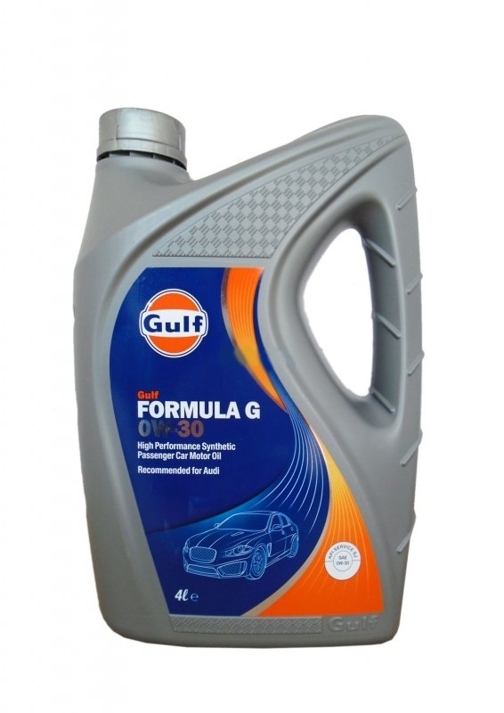 Моторное масло GULF Formula G, 0W-30, 4л, 5056004112824