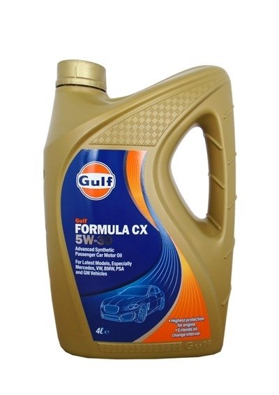Моторное масло GULF Formula CX, 5W-30, 4л, 5056004116822
