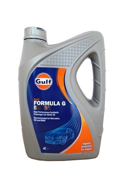 Моторное масло GULF Formula G, 5W-30, 4л, 5056004112923