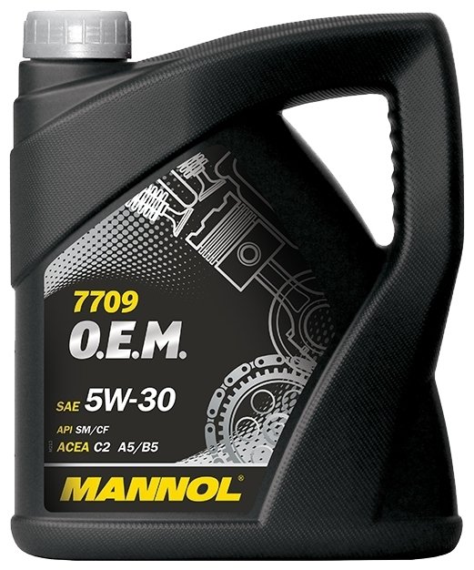 Моторное масло MANNOL 7709 O.E.M. for Toyota Lexus, 5W-30, 4л, TL40153