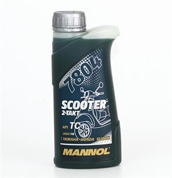 Моторное масло MANNOL 2-Takt Scooter, 30, 0.5л, 4036021112299