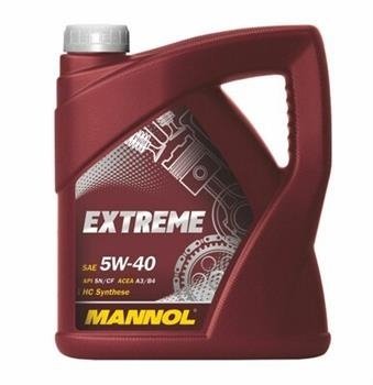 Моторное масло MANNOL EXTREME, 5W-40, 4л, 4036021425504