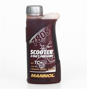 Моторное масло MANNOL 2-Takt Scooter Premium, 30, 0.5л, 4036021112305
