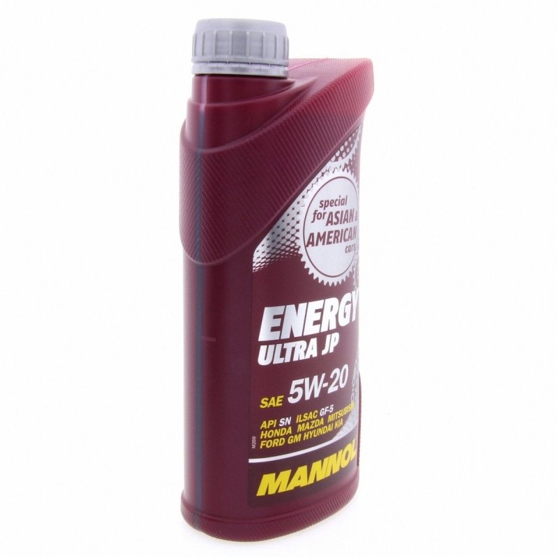 Моторное масло MANNOL Energy Ultra JP, 5W-20, 1л, 4036021101583