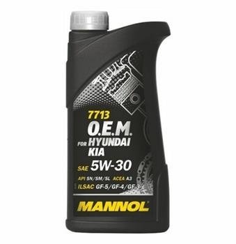 Моторное масло MANNOL 7713 O.E.M. for Hyundai Kia, 5W-30, 1л, 4036021101477