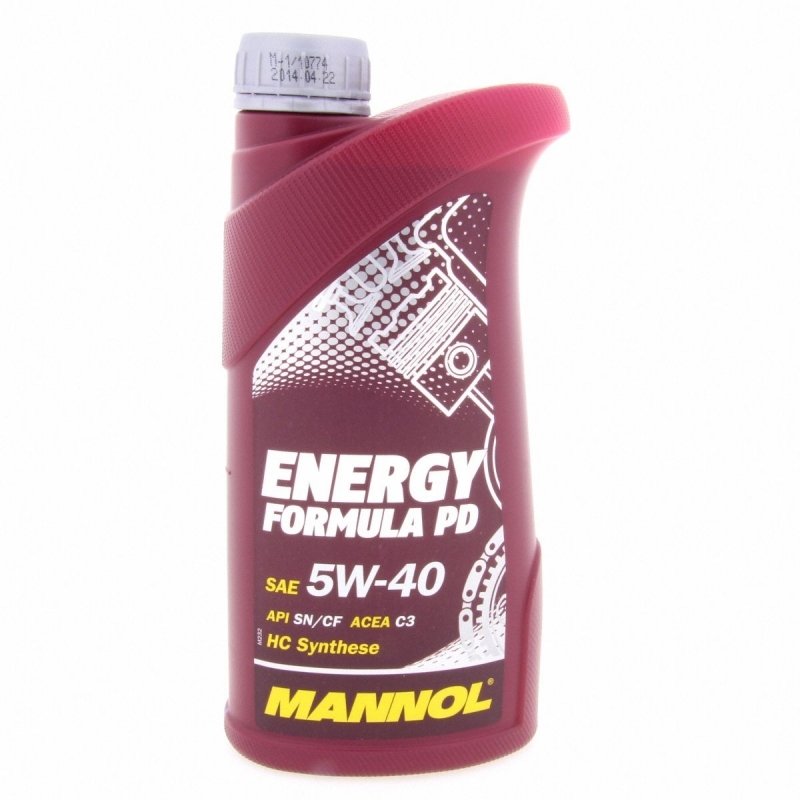 Моторное масло MANNOL Energy Formula PD, 5W-40, 1л, PD10520