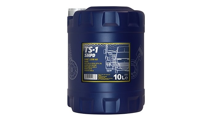 Моторное масло MANNOL TS-1 SHPD, 15W-40, 10 л, 4036021146676