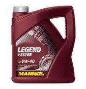 Моторное масло MANNOL LEGEND+ESTER, 0W-40, 4 л, LE40440