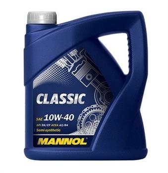 Моторное масло MANNOL Classic, 10W-40, 4 л, 4036021404202