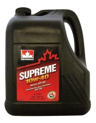 Моторное масло PETRO-CANADA Supreme, 10W-40, 4л, 055223443134