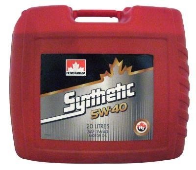 Моторное масло PETRO-CANADA Europe Synthetic, 5W-40, 20л, 2200000013842