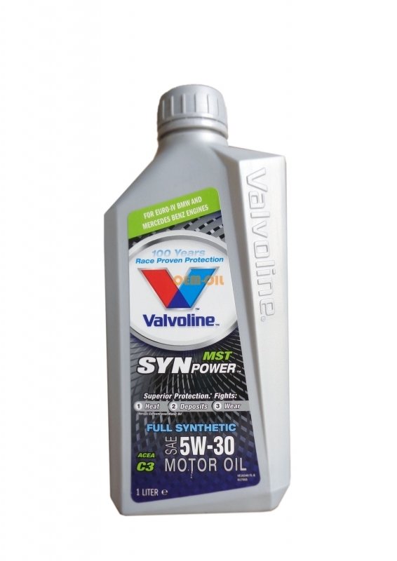 Моторное масло VALVOLINE SynPower MST, 5W-30, 1л, VE18340