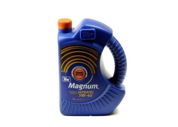 Моторное масло ТНК Magnum Ultratec, 5W-40, 4л, 40615442