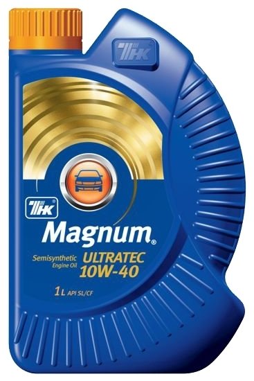 Моторное масло ТНК Magnum Ultratec, 10W-40, 1л, 40615732