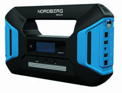 Пусковое портативное устройство NORDBERG 5 12 15В с компрессором\ емкость 25 Aч
