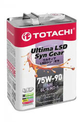 TOTACHI Ultima LSD Syn-Gear 75W90 (4L)_масло трансмиссионное синт. API GL-5, MT-1, SAE J2360