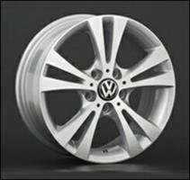 Колесный диск Ls Replica VW20 6.5x16/5x112 D57.1 ET50 серый глянец, полированнные спицы и обод (GMF)
