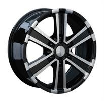 Колесный диск LS Wheels 132 7.5x17/6x139,7 D93.1 ET38 черный полированный (BKF)