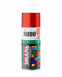 Краска-спрей Темно-зеленая стандарт "KUDO" (520мл)