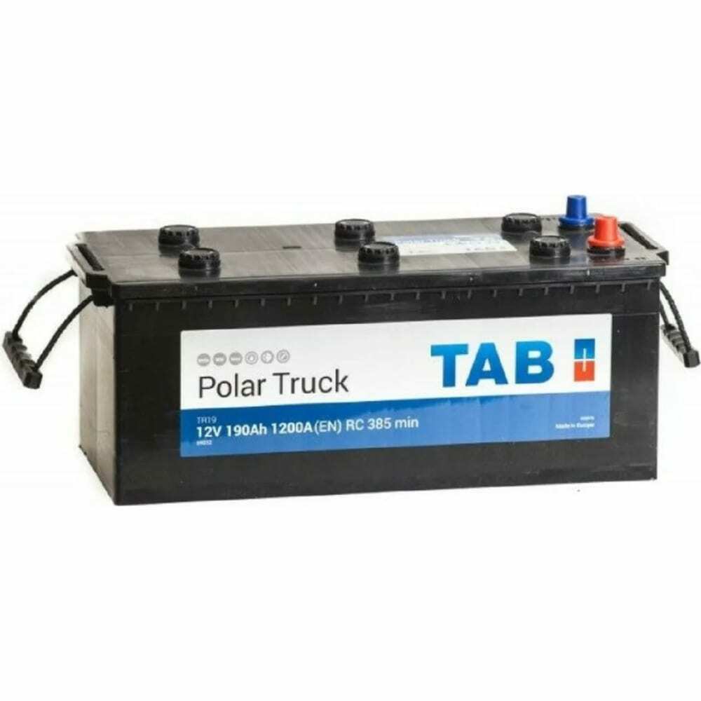 Аккумулятор tab polar truck 190 (3) евро +/- (1200a, 513x223x223)