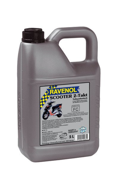 Моторное масло RAVENOL Scooter 2-Taktoel, 5 л, 4014835102651
