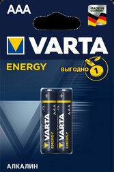 04103213412_батарейка 2шт VARTA ENERGY AAА LR03!\