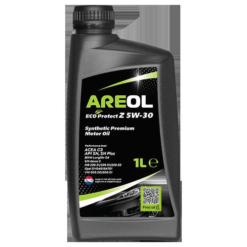 Масло моторное синтетическое AREOL ECO Protect Z 5W-30 1 L