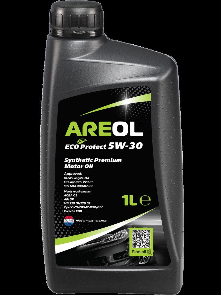 Масло моторное синтетическое AREOL ECO Protect 5W-30 1 L