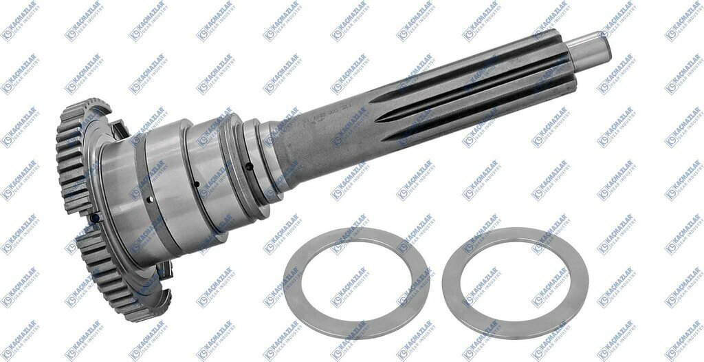 ВАЛ КПП ZF ECOSPLIT 4@