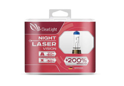 Лампа галоген" Night Laser Vision +200% Light H4" 12В 60/55Вт, 2шт