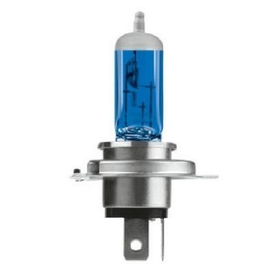 472HC_лампа BLUE POWER LIGHT! 1шт. (H4) 12V 100/90W P43t повышенная цветовая темпер.5000К (картон)