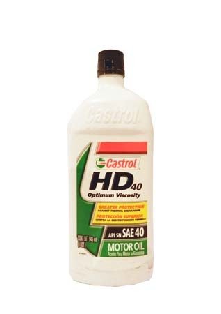 Моторное масло CASTROL HD 40 (0,946л)