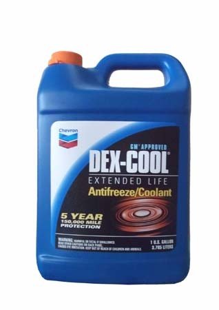 Антифриз концентрированный, оранжевый CHEVRON Dex-Cool Extended Life Antifreeze/Coolant (3,785л)