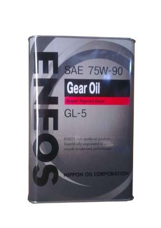 Трансмиссионное масло ENEOS Gear Oil SAE 75W-90 (4л)