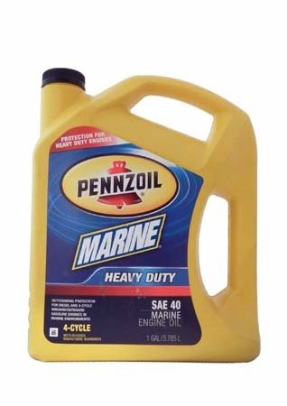 Моторное масло для 4-Такт лод. мот. PENNZOIL Marine Heavy Duty 4-Cycle SAE 40 (3,785л)
