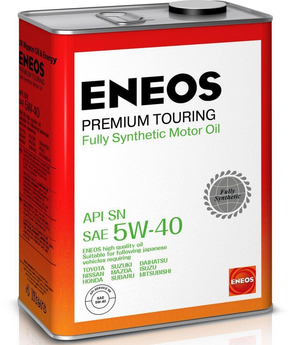 Eneos premium touring 5w-40(4l)_масло моторн.! синт.\api sn