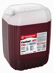 Антифриз красный 20кг G12+ TOTACHI NIRO Coolant Red -40C