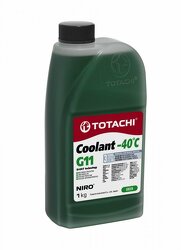 Антифриз зеленый 1кг G11 TOTACHI NIRO Coolant Green -40C