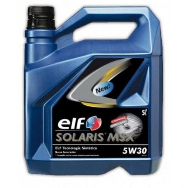Моторное масло ELF Solaris MSX SAE 5W-30 (5л)