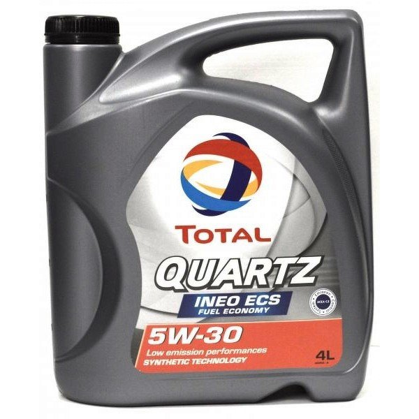 Моторное масло TOTAL QUARTZ INEO ECS, 5W-30, 4л, 151510