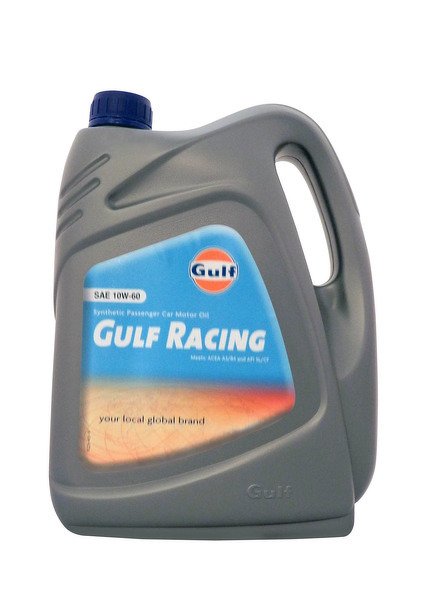 Моторное масло GULF Racing SAE 10W-60 (4л)