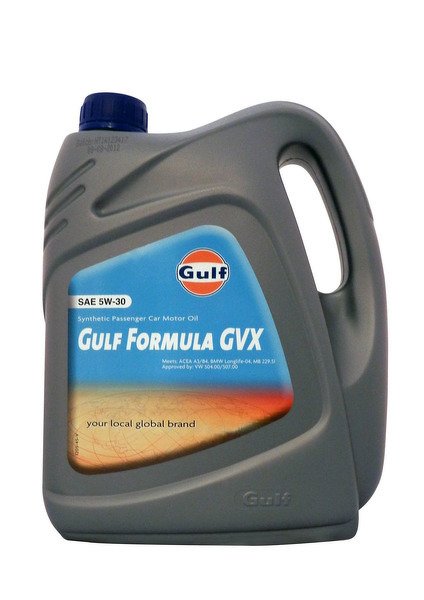 Моторное масло GULF Formula GVX SAE 5W-30 (4л)