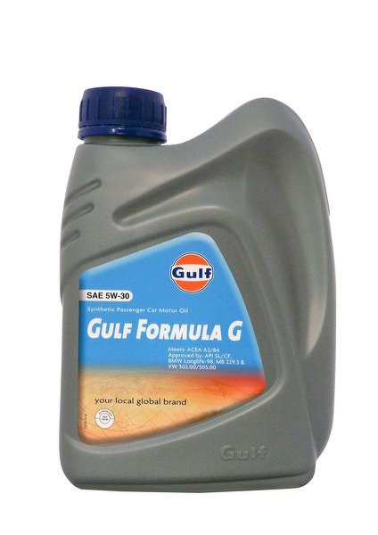 Моторное масло GULF Formula G SAE 5W-30 (1л)