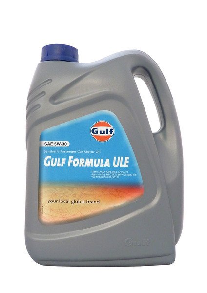 Моторное масло GULF Formula ULE SAE 5W-30 (5л)