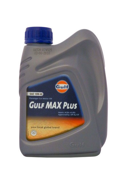 Моторное масло GULF Max Plus SAE 10W-40 (1л)