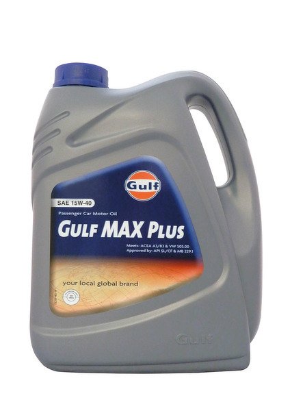 Моторное масло GULF Max Plus SAE 15W-40 (5л)